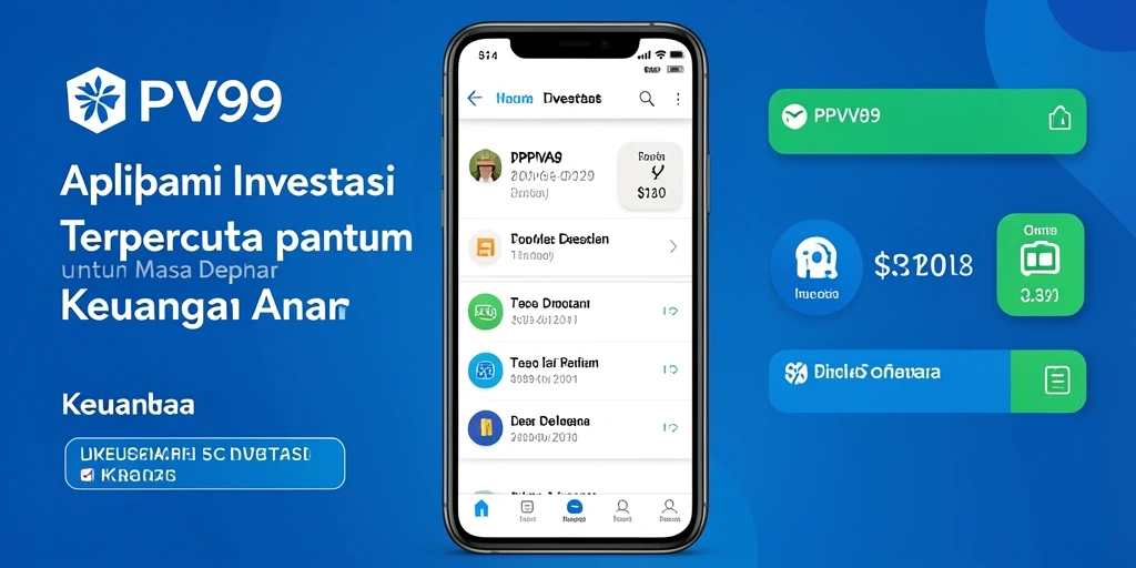 Tampilan antarmuka aplikasi PPV99 yang modern dan mudah digunakan.
