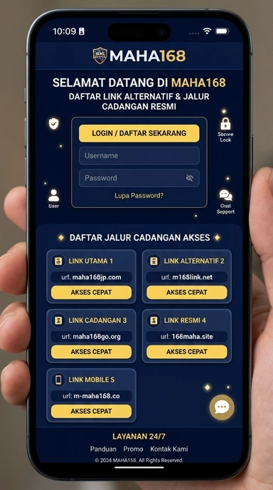 Link Alternatif maha168 untuk Pengguna Android