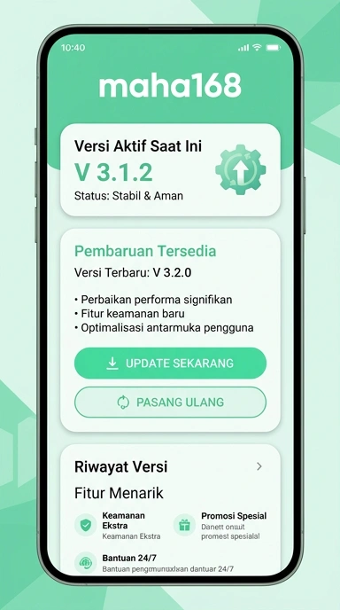 Riwayat Versi maha168 untuk Pengguna Android